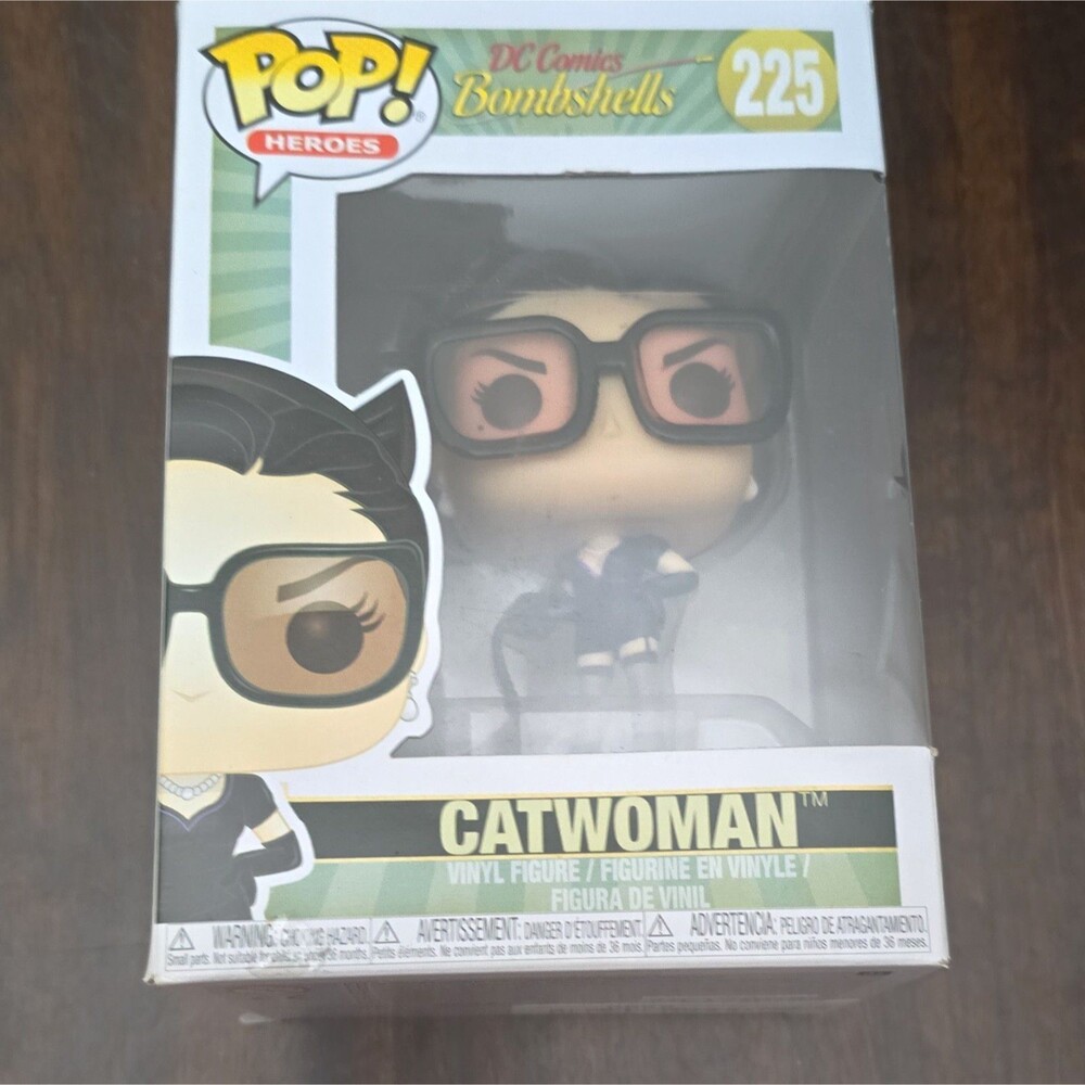 Funko Pop! Heroes DC Comics Bombshells Catwoman #225 Vinyl Figurine